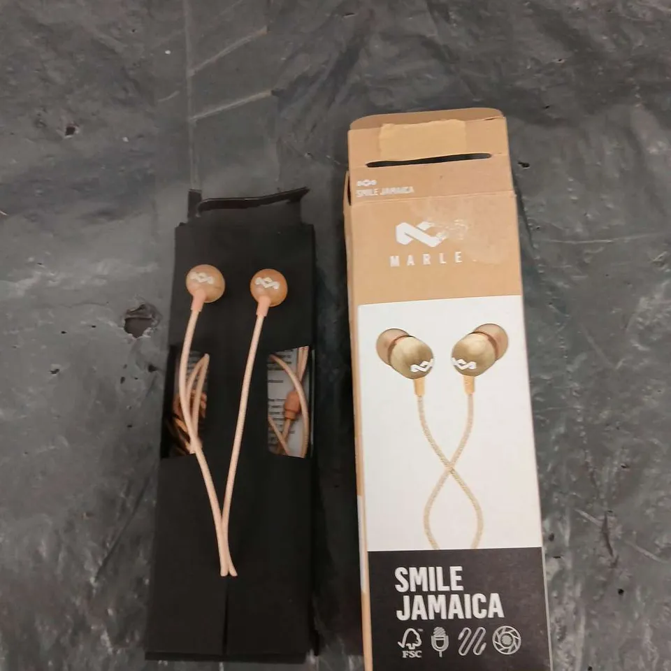 MARLEY SMILE JAMAICA WIRED EARBUDS 