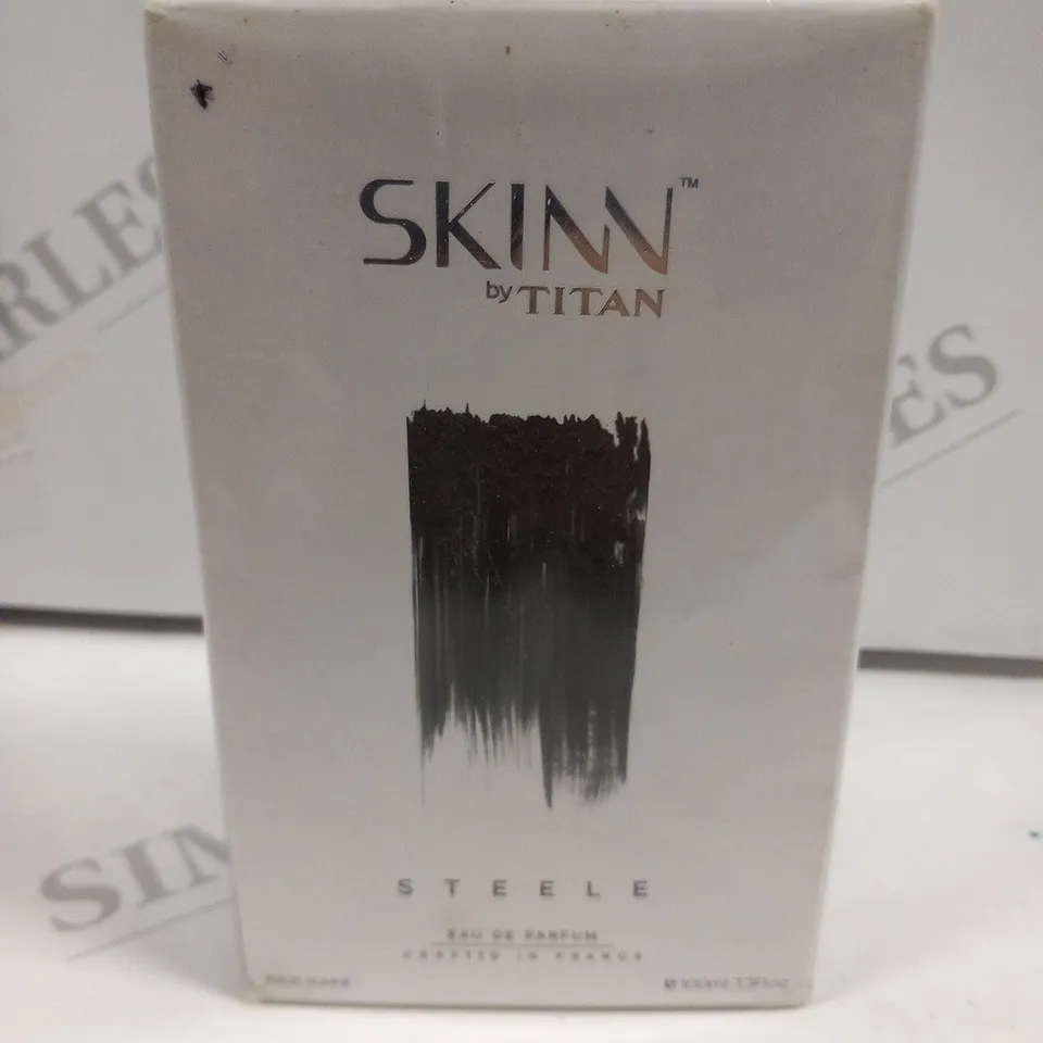 BOXED AND SEALED SKINN BY TITAN STEELE EAU DE PARFUM 100ML