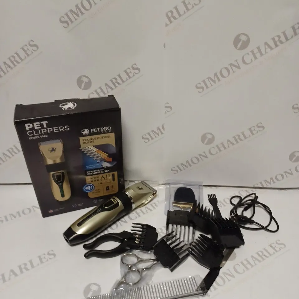 PETPRO VED 6000 SERIES PET CLIPPERS 