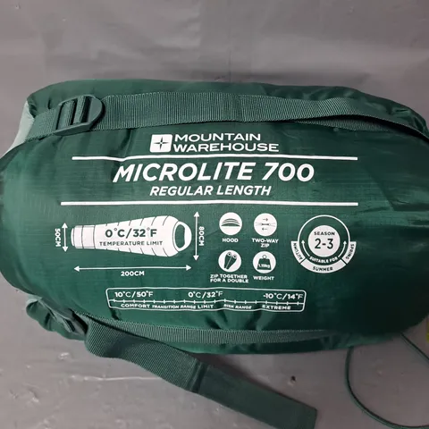 MOUNTAIN WAREHOUSE MICROLITE 700 SLEEPING BAG
