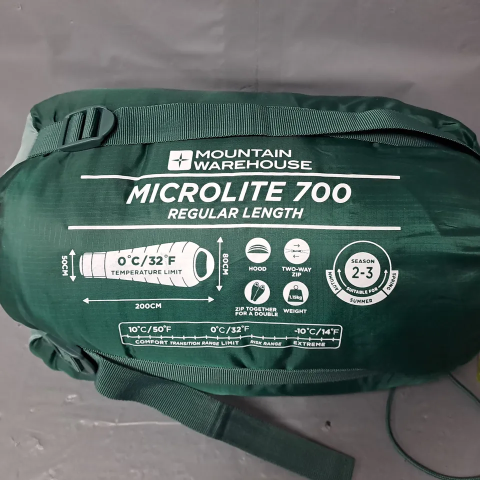 MOUNTAIN WAREHOUSE MICROLITE 700 SLEEPING BAG