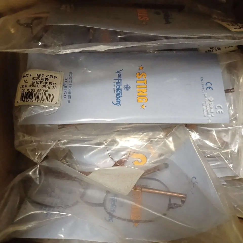 BOX OF APPROX 10 PAIRS OF STING BROWN ROUND 4335 GLASSES 