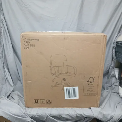 MADISON OFFICE CHAIR – GREY, ONE SIZE