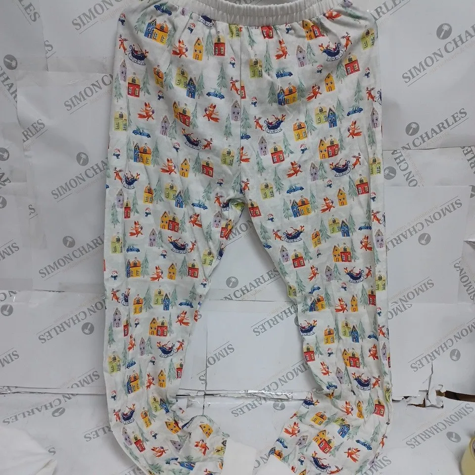 THE MAGIC OF CHRISTMAS PJ SET GREY SIZE MEDIUM 