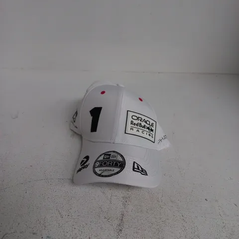 NEW ERA X RED BULL RACING CAP β WHITE, ADJUSTABLE 9FORTY