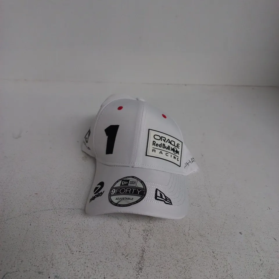 NEW ERA X RED BULL RACING CAP – WHITE, ADJUSTABLE 9FORTY