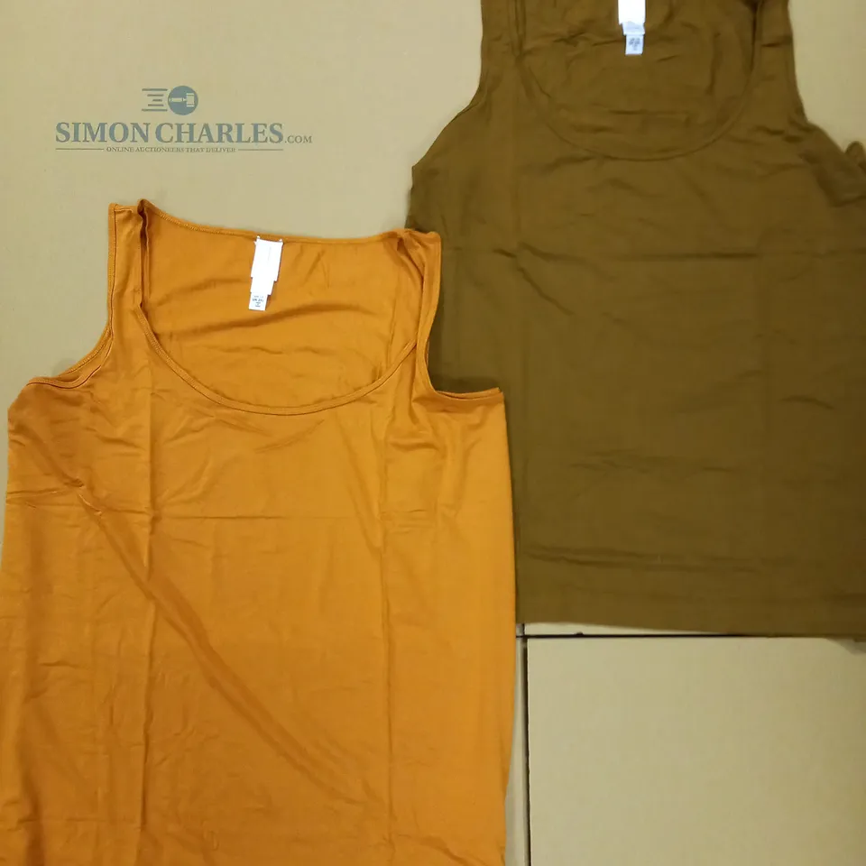 BRAND NEW WYNNELAYERS ESSENTIALS JERSEY SET OF 2 TOPS SIZE 2XL
