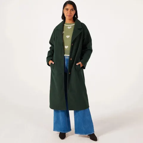 CENTIGRADE SINGLE BREASTED LONG COAT - SIZE M