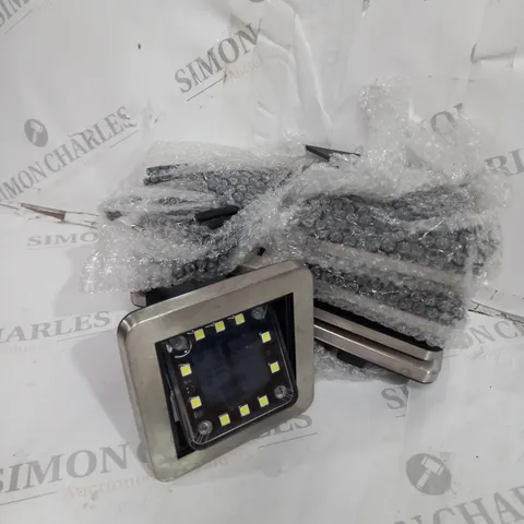 BELL AND HOWELL SET OF 8 SQUARE SWIVEL DISK LIGHTS