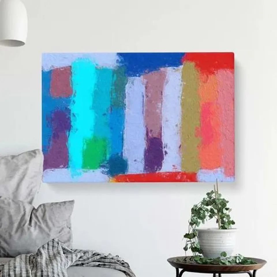 A1 ABSTRACT ART PAINTING VOL 224 BY S JOHNSON 