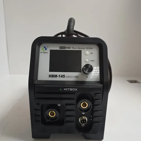 HITBOX MIG145 INVERTER WELDER – HBM-145 (UNBOXED)