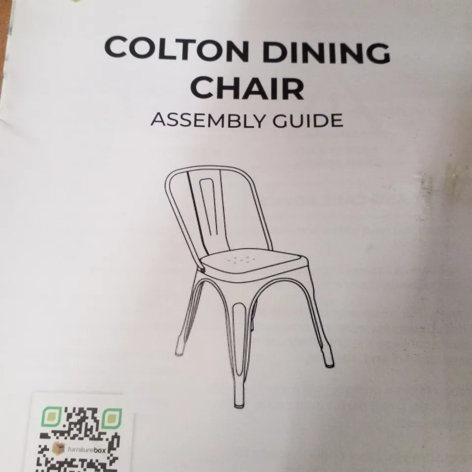 BOXED COLTON GREEN DINING CHAIR