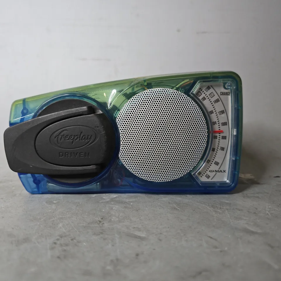 FREEPLAY DRIVEN PORTABLE WIND UP RADIO 