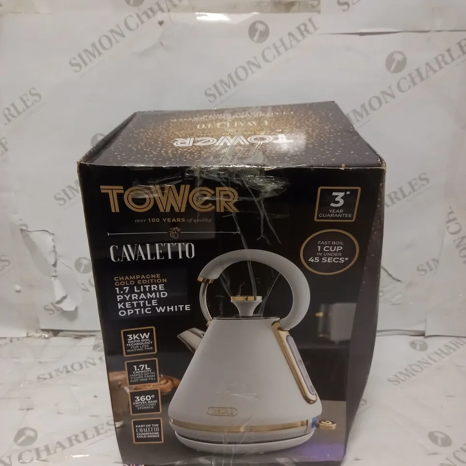 TOWER CAVALETTO PYRAMID KETTLE RRP £44
