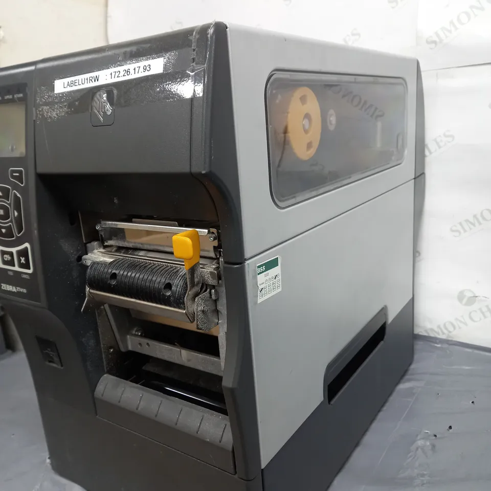 ZEBRA ZT410 203DPI INDUSTRIAL THERMAL BARCODE LABEL PRINTER