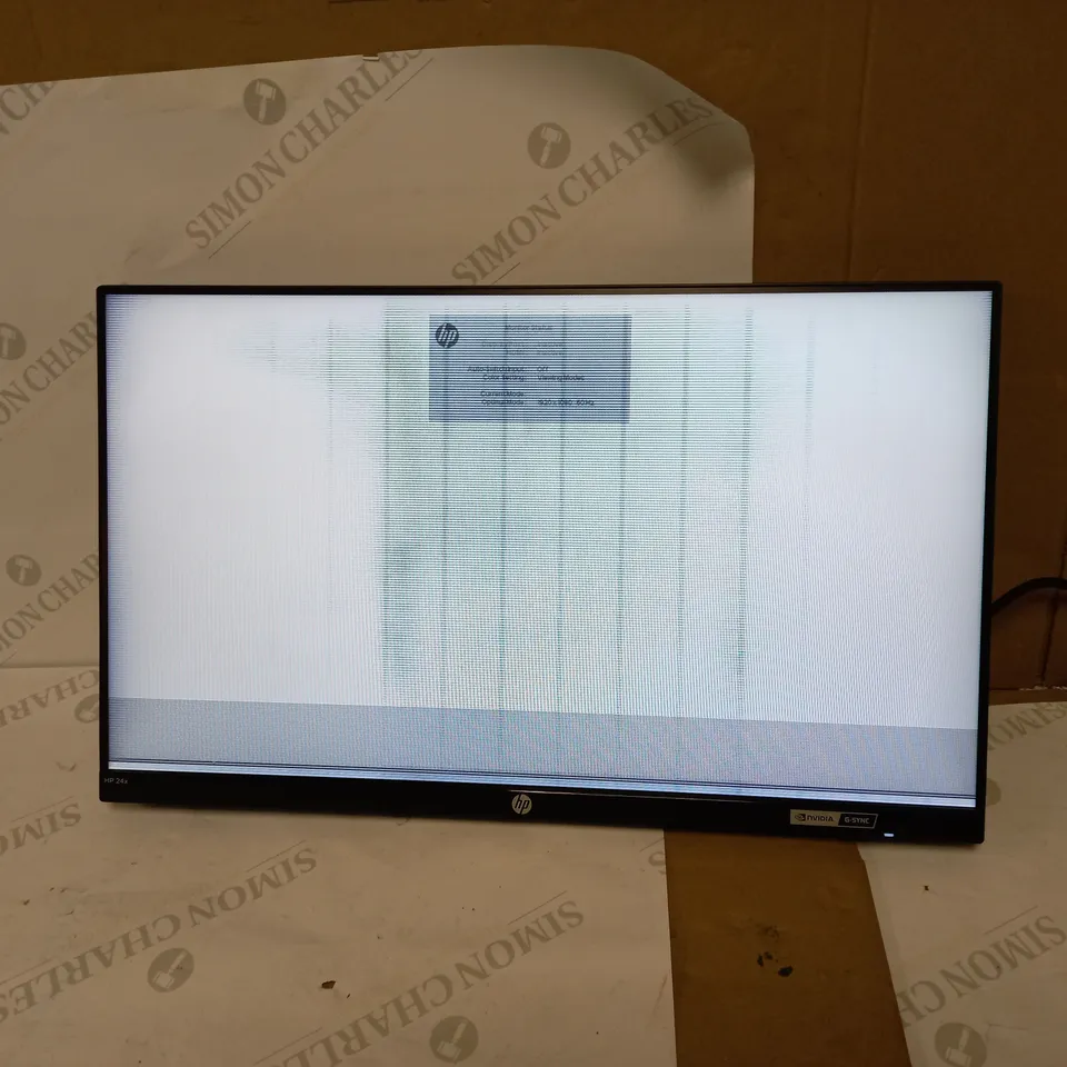HP 24X 24" 144HZ GAMING MONITOR
