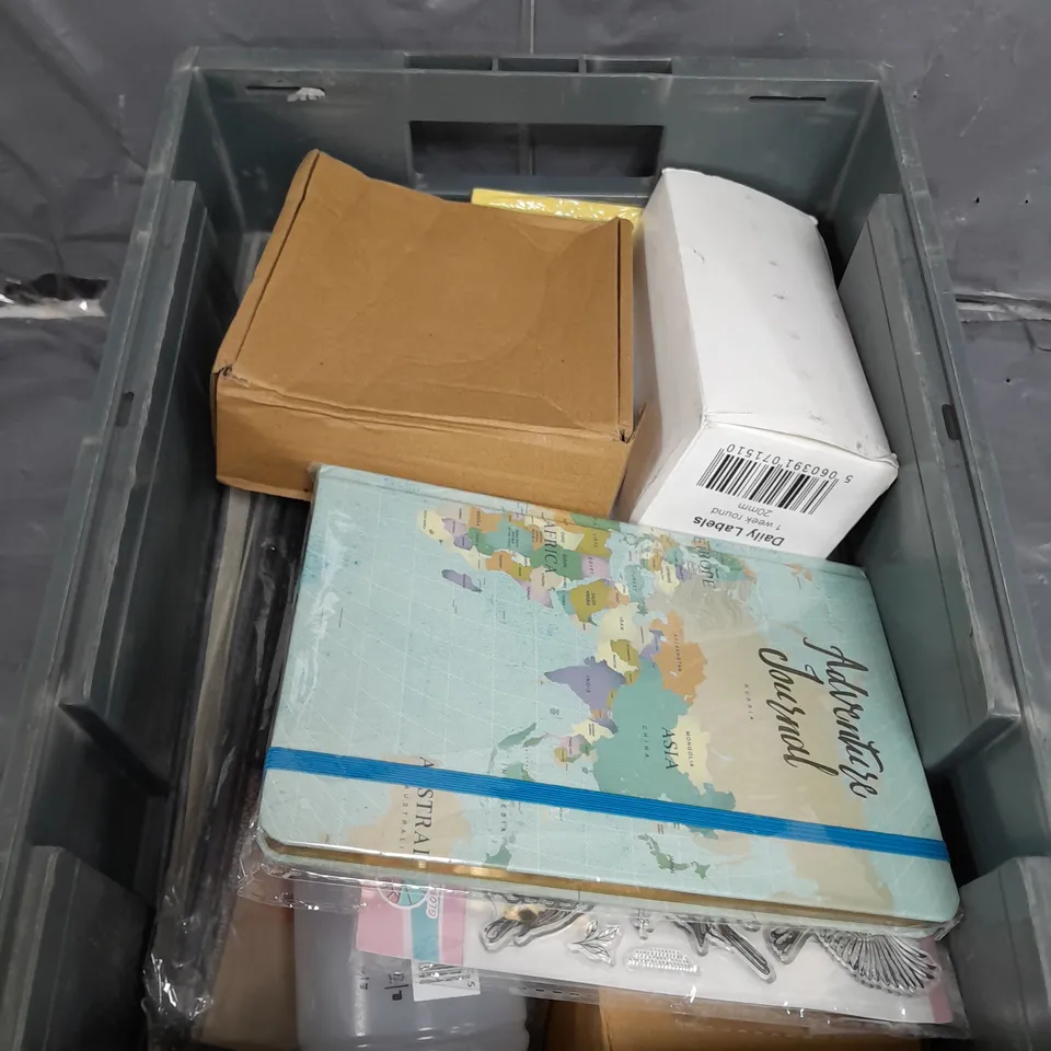 APPROXIMATELY 10 ASSORTED HOUSEHOLD ITEMS TOO INCLUDE NOTEBOOKS , STICKERS , OFFICE LABELS , ETC