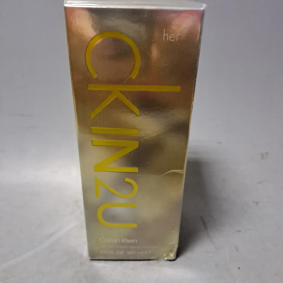 BOXED AND SEALED CALVIN KLEIN CKIN2U FOR HER EAU DE TOILETTE 150ML