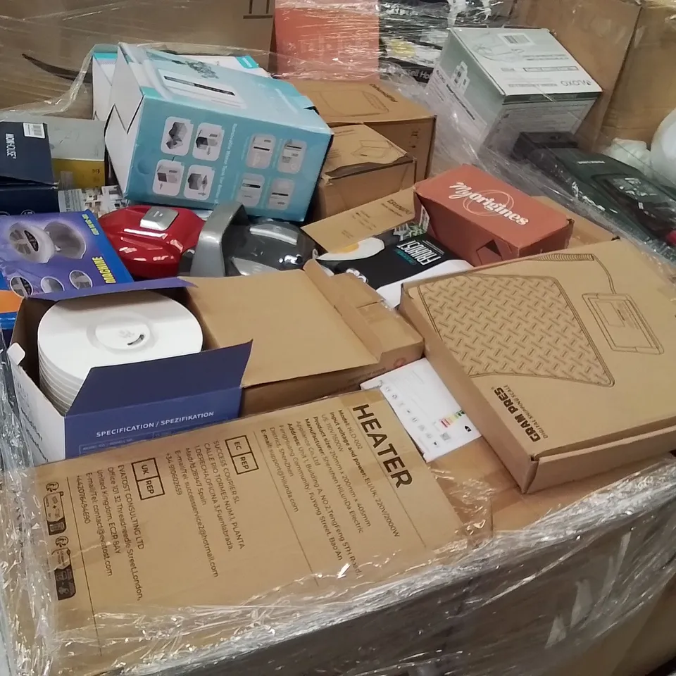 PALLET CONTAINING A LARGE QUANTITY OF ELECTRICAL PRODUCTS TO INCLUDE;MILK FROTHER,DEHUMIDIFIER,LED NEON SIGN