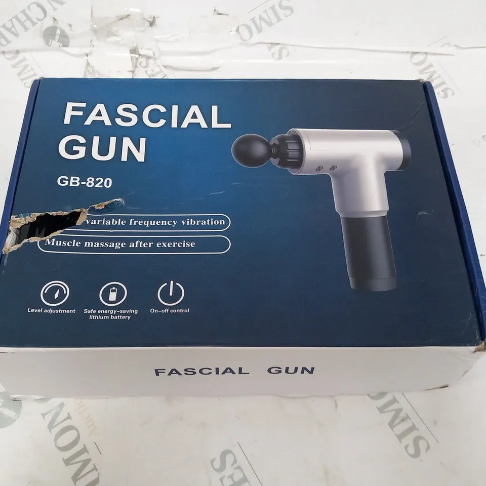 BOXED FASCIAL GUN GB-820 MASSAGER