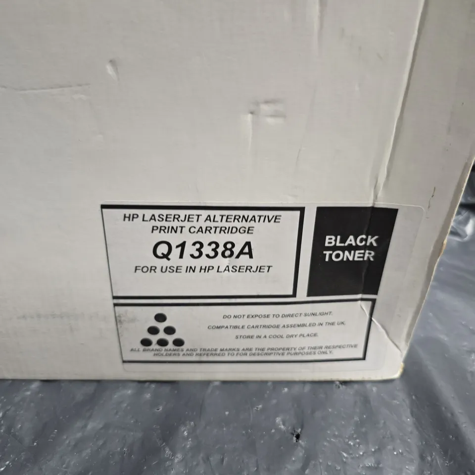 HP LASERJET COMPATIBLE BLACK TONER CARTRIDGE Q1338A – BOXED