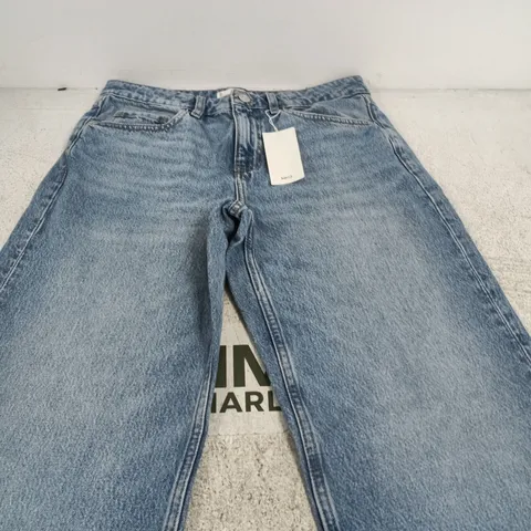 MANGO WOMEN'S JEANS β STRAIGHT, LOW WAIST, FULL LENGTH, EU 38 (US 6)