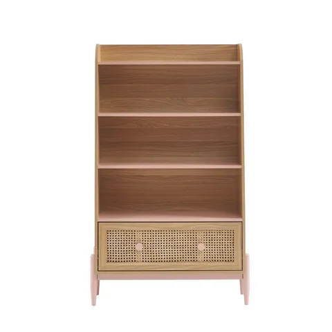 BOXED ALEPHONIA 140CM H × 80CM W BOOKCASE