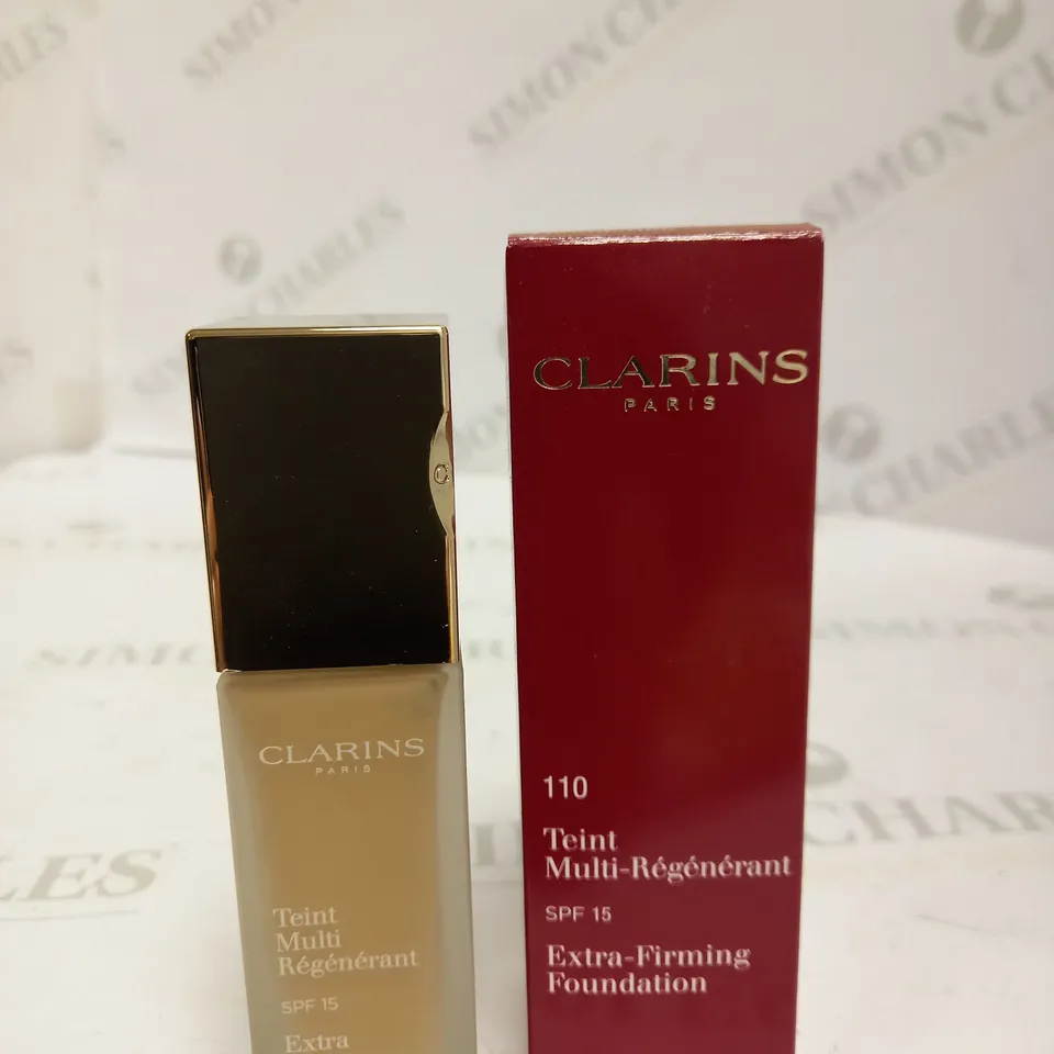 CLARINS EXTRA-FIRMING FOUNDATION SHADE 110