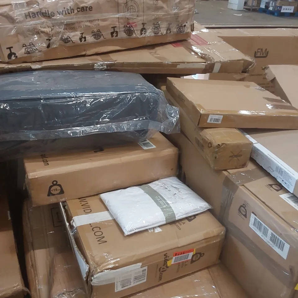 PALLET CONTAINING A VERY LARGE QUANTITY OF ASSORTED FURNITURE PARTS ECT 