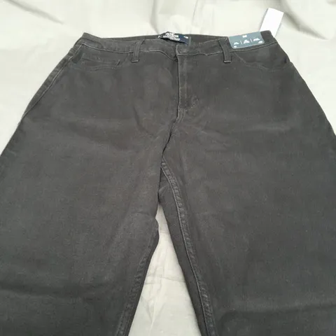 HOLISTER DAD BLACK DENIM JEANS - 14R