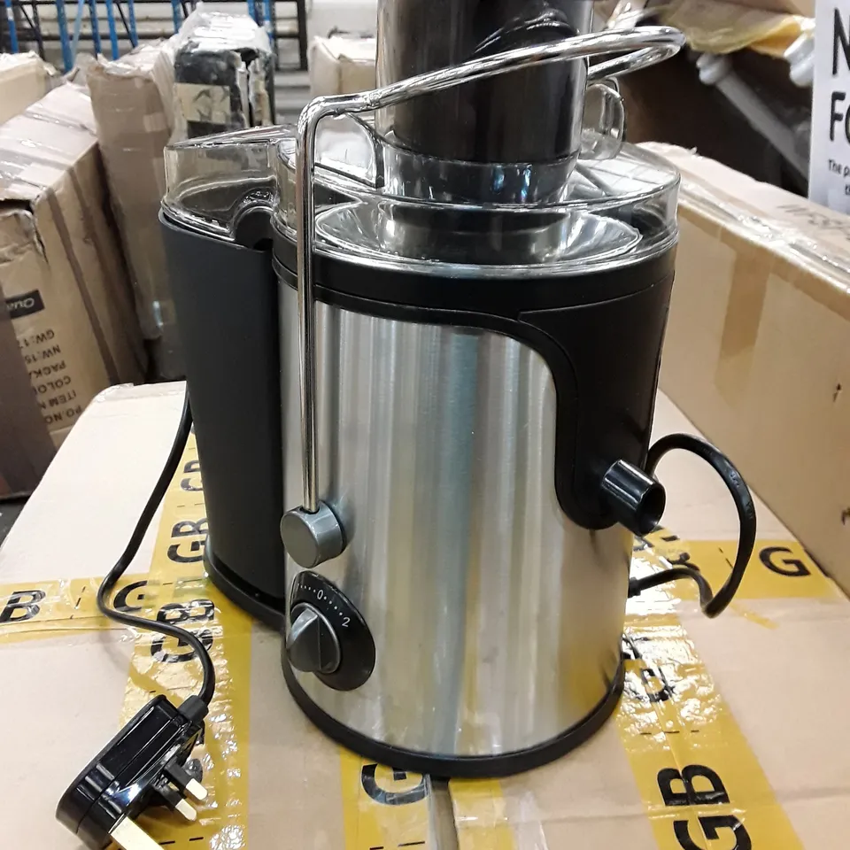BOXED ELECTRIC CENTRIFUGAL STAINLESS STEEL JUICE EXTRACTOR