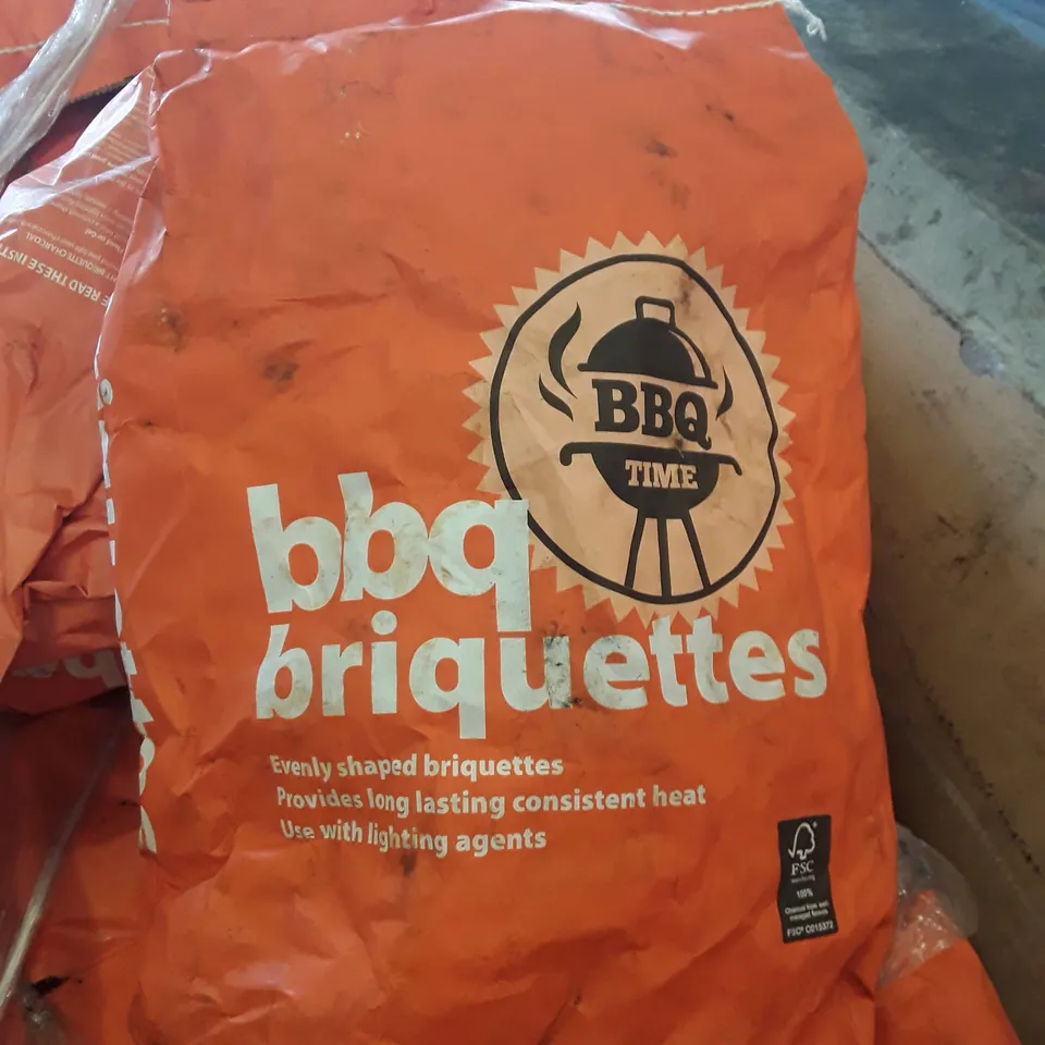 PALLET OF APPROXIMATELY 70 BAGS OF BBQ BRIQUETTES
