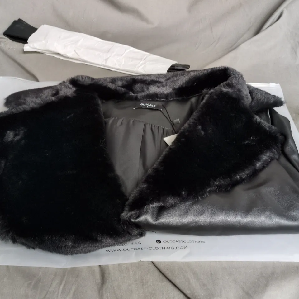 OUTCAST MIRENA JACKET BLACK SIZE L 