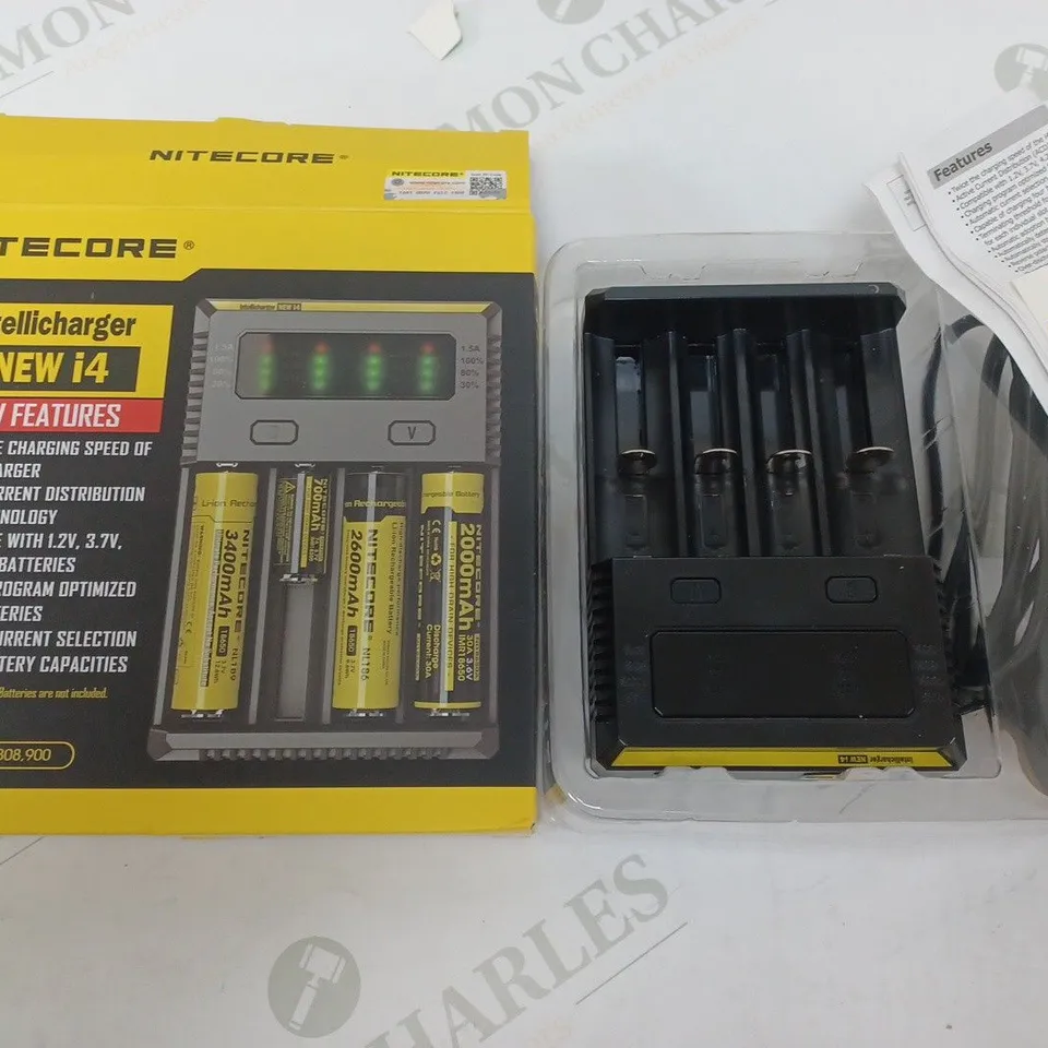NITECORE INTELLI CHARGER NEW I4