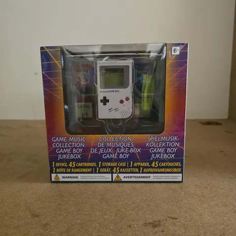 NINTENDO GAME BOY JUKEBOX – GAME MUSIC COLLECTION (POKÉMON) – BOXED