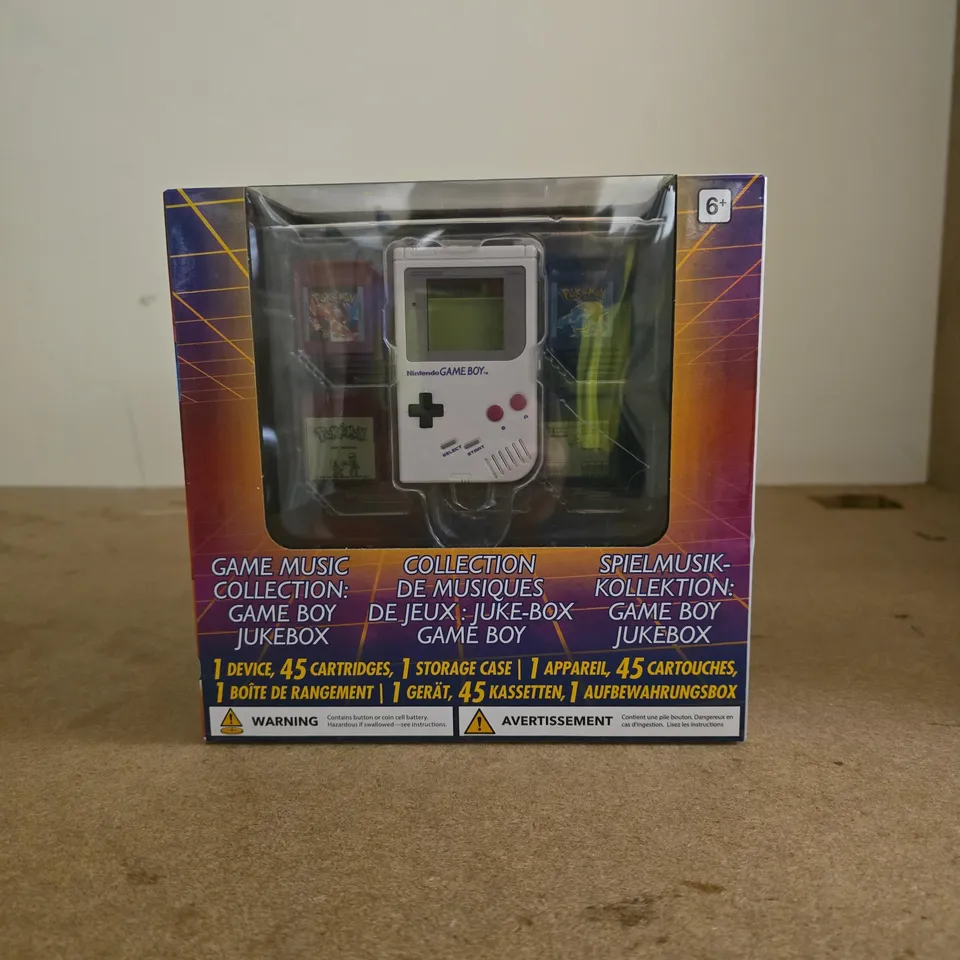 NINTENDO GAME BOY JUKEBOX – GAME MUSIC COLLECTION (POKÉMON) – BOXED