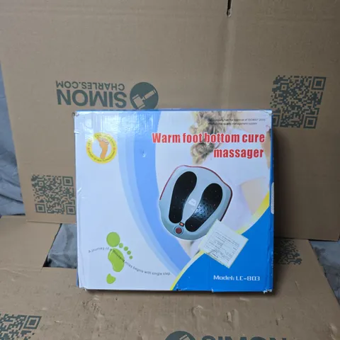 WARM FOOT MASSAGER β MODEL LC-803 (BOXED)