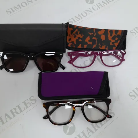 HUMMINGBIRD SUNGLASSE AND READING GLASSES 