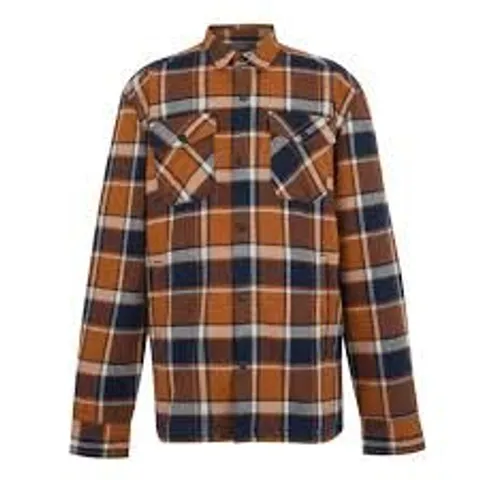 BRAND NEW REGATTA SPENNITH SHACKET IN GLAZED GINGER & NAVY - UK XL