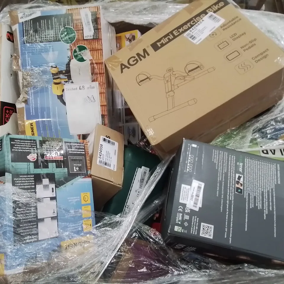 PALLET OF APPROXIMATELY 70 UNPROCESSED RAW RETURN HOUSEHOLD AND ELECTRICAL GOODS TO INCLUDE;