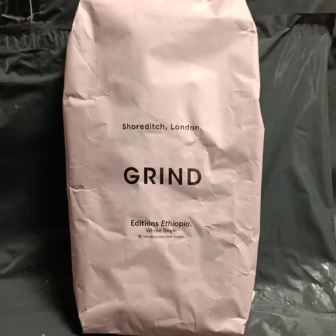 GRIND EDITIONS ETHIOPIA WHOLE BEAN 1KG BAG OF COFFEE BEANS