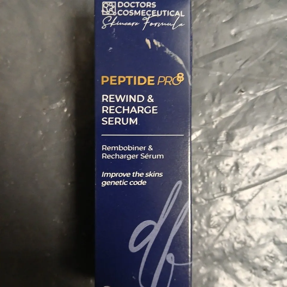 DOCTORS COSMECEUTICAL PEPTIDE PRO8 REWIND & RECHARGE SERUM