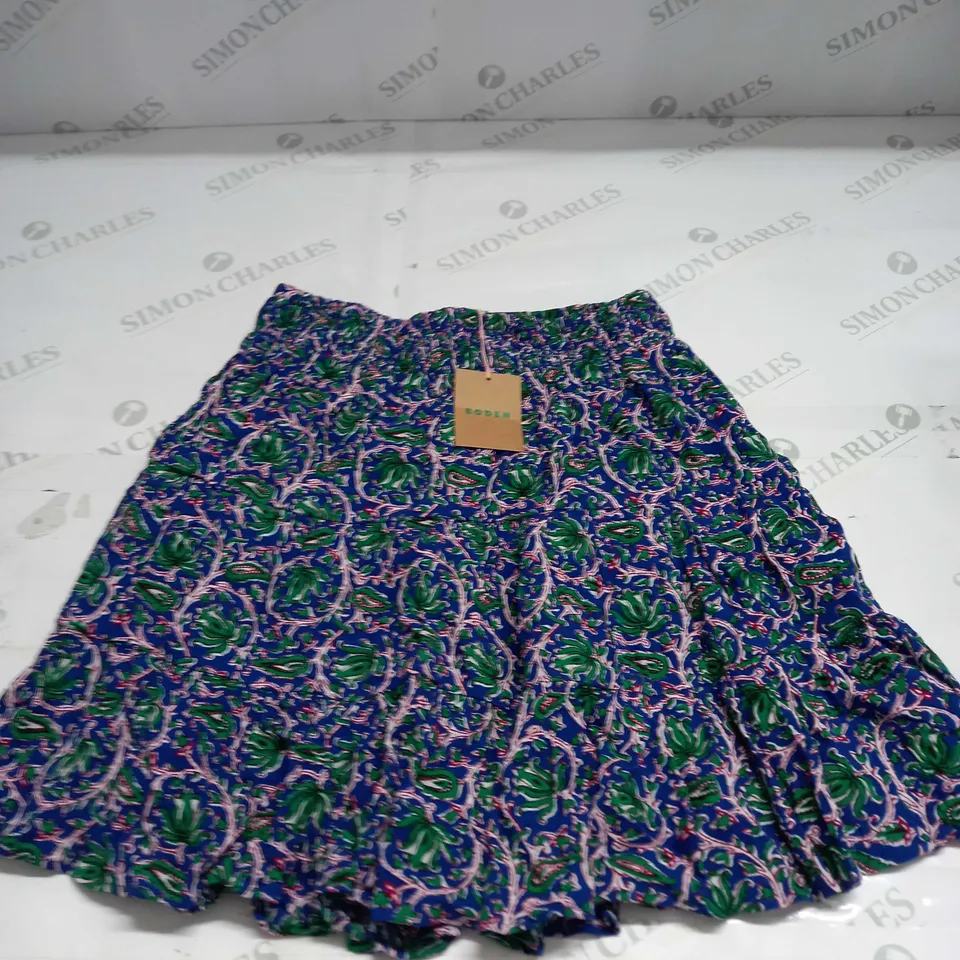 BODEN CRINKLE MINI SKIRT SIZE 10