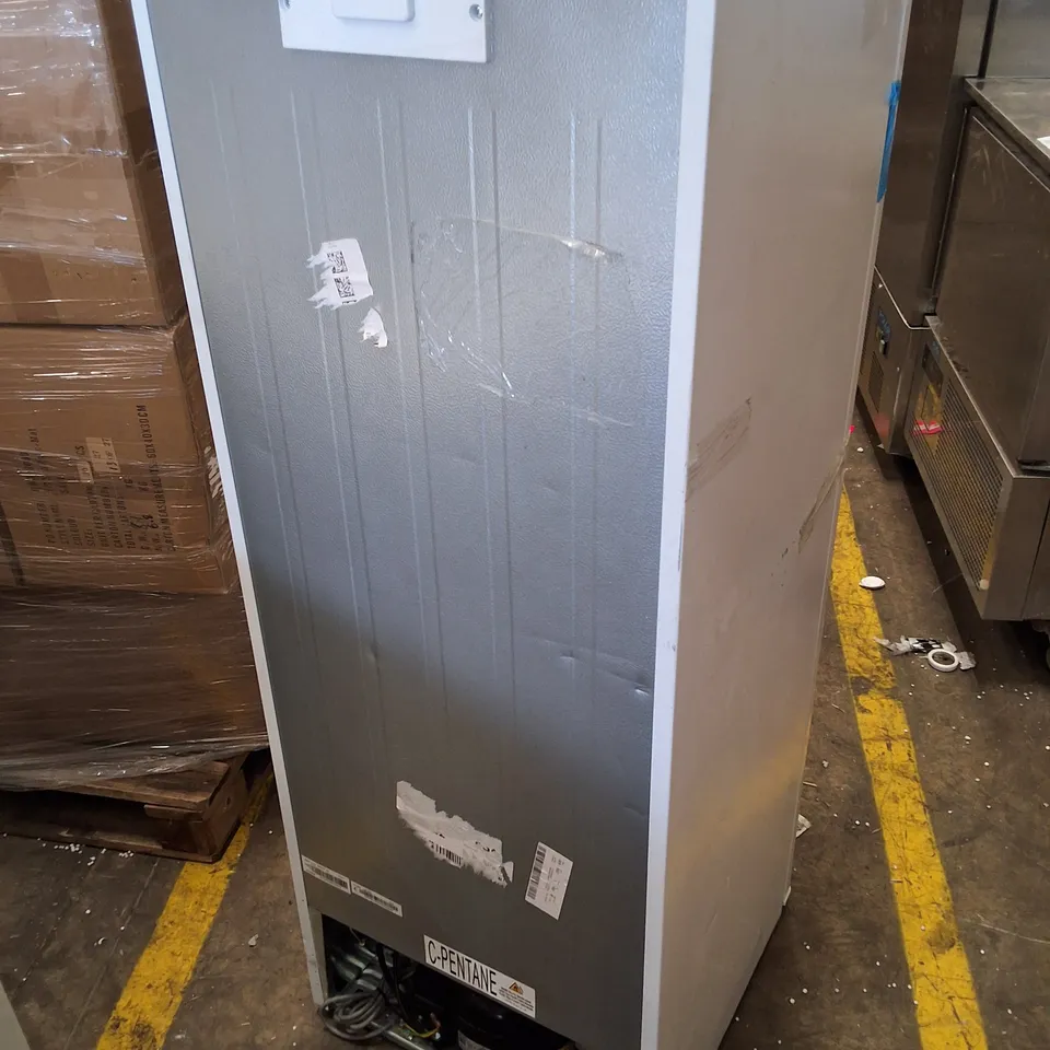 TEKNIX LBF170H 57×125CM STATIC UPRIGHT FREEZER - 168L - WHITE