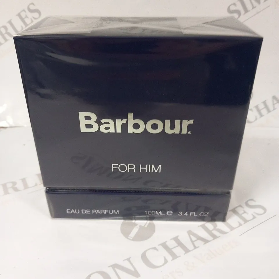 BOXED AND SEALED BARBOUR FOR HIM EAU DE PARFUM 100ML