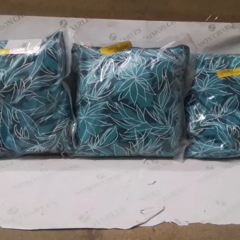 Brand new sealed set of 3 oasis cusion blue 