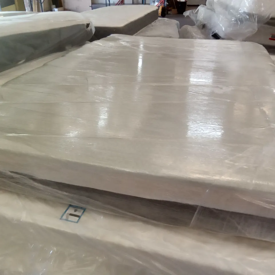 QUALITY 4'6" DOUBLE AMFEST 20cm MEMORY BREATHABLE FOAM MATTRESS 