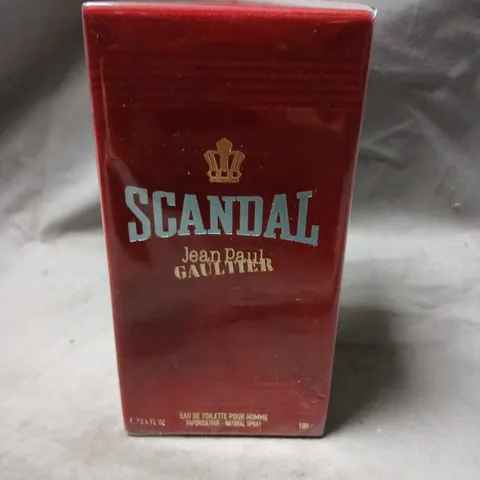 BOXED AND SEALED JEAN PAUL GAULTIER SCANDAL EAU DE TOILETTE 100ML