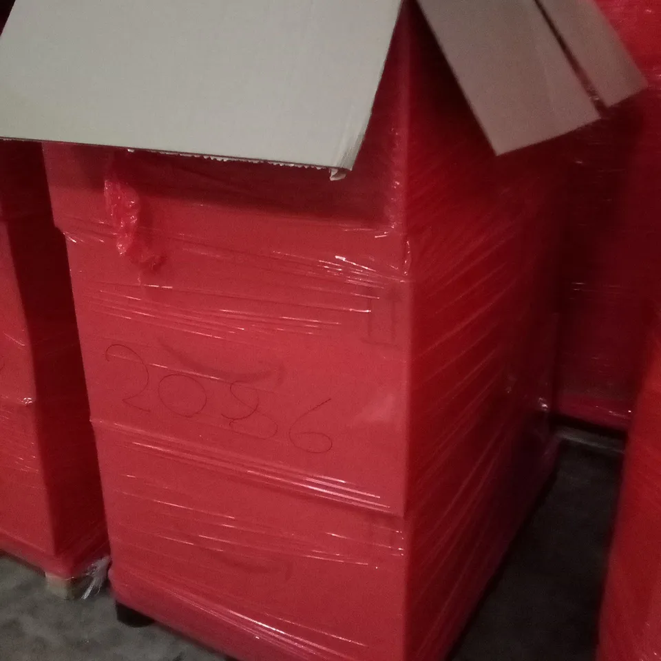 PALLET OF 6 BOXES CONTAINING ASSORTED ITEMS INCLUDING MEN'S TIE, WINDOW FILM, DINOSAUR STICKERS, VEHICLE FAN, AIR FRYER LINERS, DESK MOUNTED BIRD BATH 