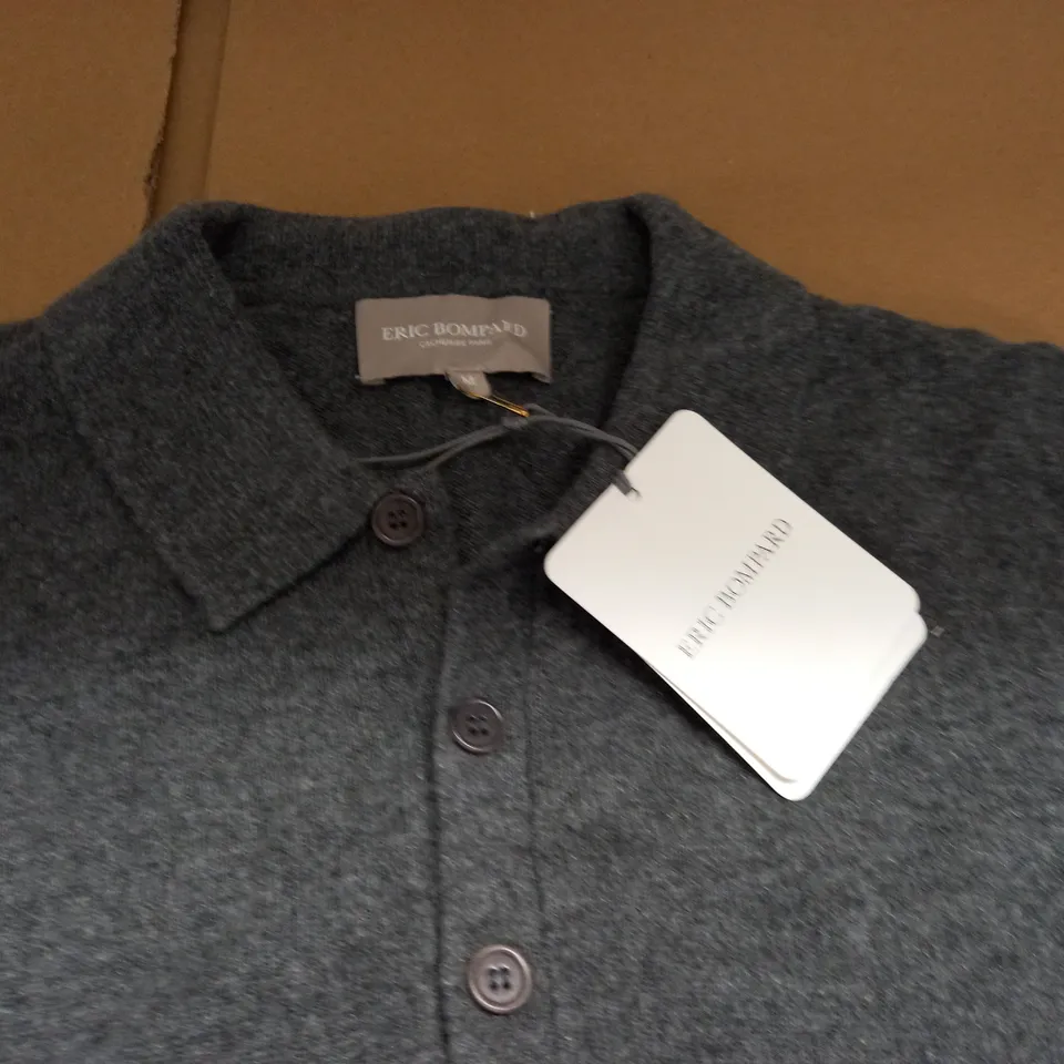 ERIC BOMPARD CASHMERE POLO SHIRT - M